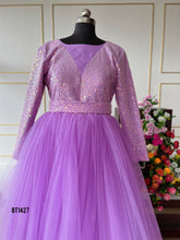 Load image into Gallery viewer, BT1427 Glittering Lilac Duo - Sparkling Mother & Child Elegance