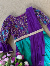 Load image into Gallery viewer, BT1695 Majestic Mosaic Dress – A Tapestry of Tradition and Style! ✨👑