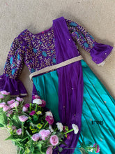 Load image into Gallery viewer, BT1695 Majestic Mosaic Dress – A Tapestry of Tradition and Style! ✨👑