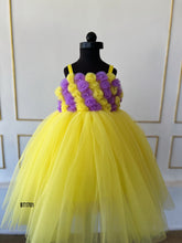 Load image into Gallery viewer, BT1701 Sunshine & Lavender Blooms Dress - The Essence of Joy