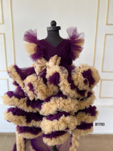 Load image into Gallery viewer, BT1703 Regal Ruffles &amp; Glitter - Dress Your Little Star in Opulence
