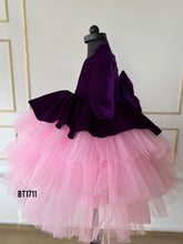 Load image into Gallery viewer, BT1711 Plum Princess Winter Gala Dress