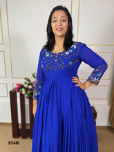 Load image into Gallery viewer, BT1486 Sapphire Elegance Dress - Dazzle in a Deep Blue Dream!
