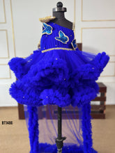 Load image into Gallery viewer, BT1486 Sapphire Elegance Dress - Dazzle in a Deep Blue Dream!