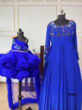 Load image into Gallery viewer, BT1486 Regal Sapphire Matchup – Mom & Baby Ensemble