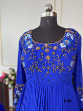 Load image into Gallery viewer, BT1486 Sapphire Elegance Dress - Dazzle in a Deep Blue Dream!