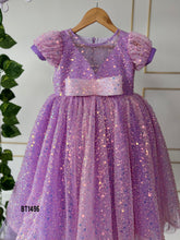 Load image into Gallery viewer, BT1496 Lavender Sparkle – Baby's Enchanted Party Gown