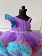 Load image into Gallery viewer, BT1720 Mystic Mermaid Ruffle Dress - Ocean Whispers Collection