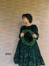 Load image into Gallery viewer, BT1723 Bling Winter Party Wear For Baby Girls