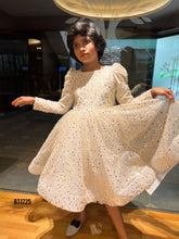 Load image into Gallery viewer, BT1725 Bling Winter Party Wear For Baby Girls