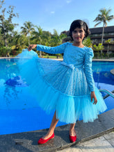 Load image into Gallery viewer, BT1727 Crimson Twinkle Fuchsia Dress for Winter Wonders