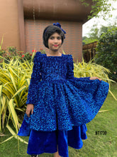 Load image into Gallery viewer, BT1730 Starry Night Sparkle Dress for Young Divas
