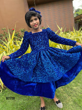 Load image into Gallery viewer, BT1730 Starry Night Sparkle Dress for Young Divas