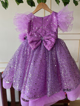 Load image into Gallery viewer, BT1527 Enchanted Lilac Sparkle Dress - Perfect for Your Princess's Special Moments