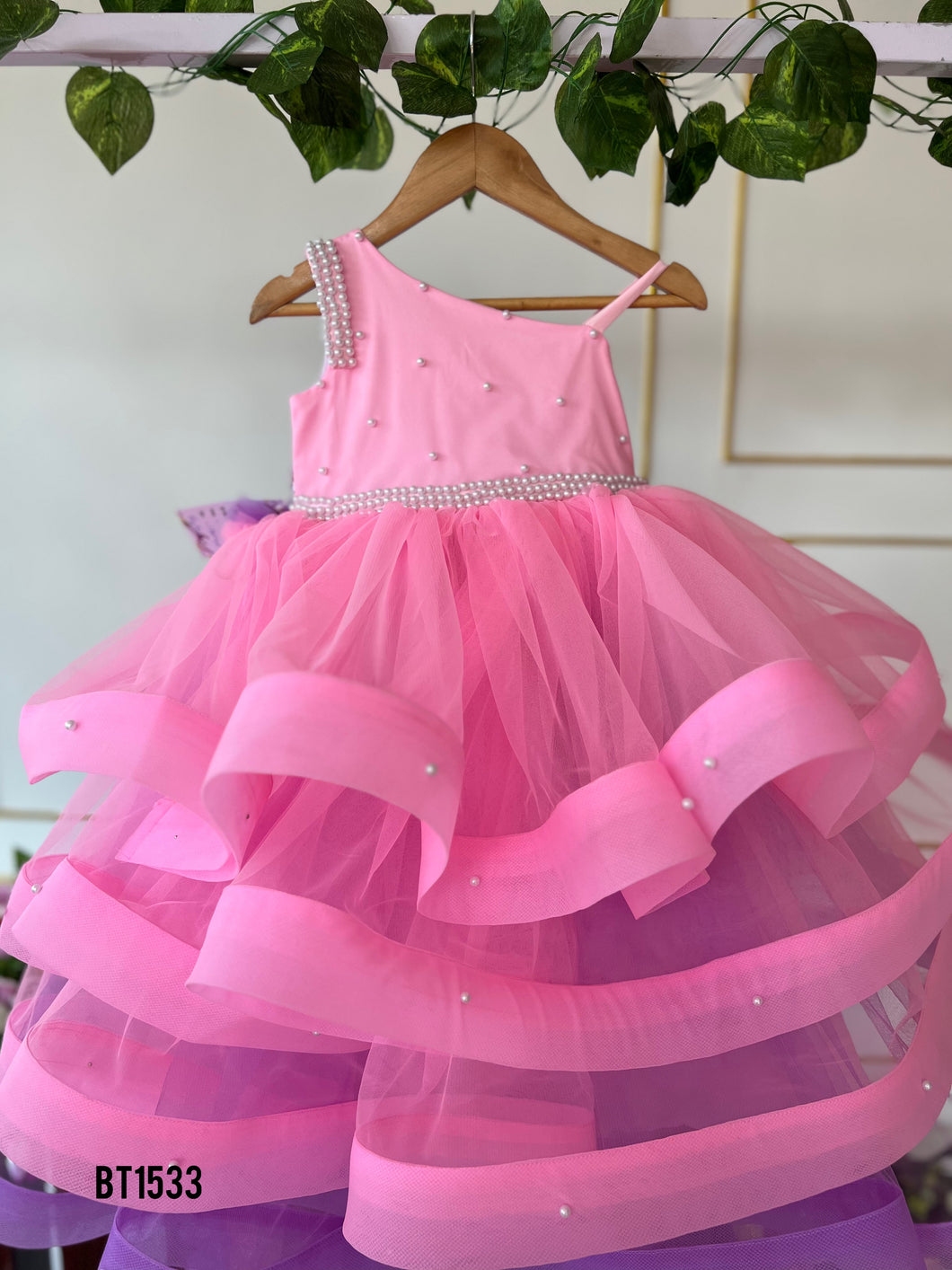 BT1533 Princess Peony Whirl Baby Party Frock