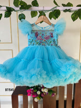 Load image into Gallery viewer, BT1545 Enchanted Turquoise Blossom Party Wear