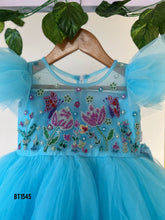 Load image into Gallery viewer, BT1545 Enchanted Turquoise Blossom Party Wear