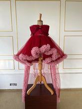 Load image into Gallery viewer, BT1793 Regal Ruby Blossom Gown