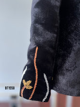 Load image into Gallery viewer, BT1558 Regal Lion Cub Velvet Party Wear Blazer For Baby Boys