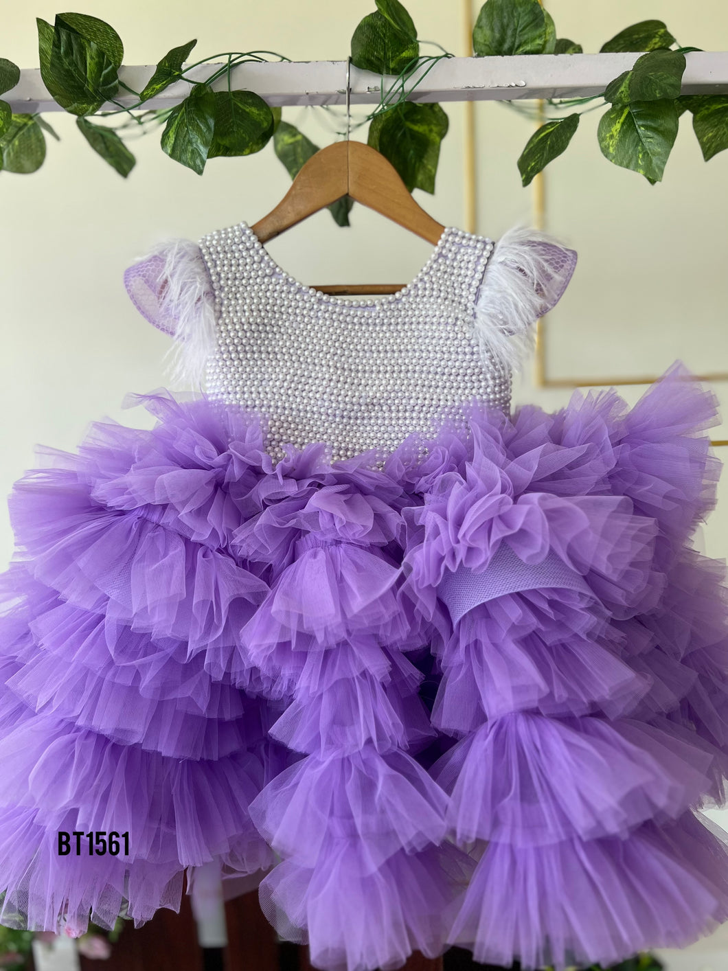 BT1561 Enchanted Lilac Fairy Party Dress