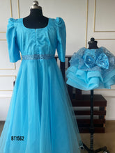 Load image into Gallery viewer, BT1562 Enchanted Blue Princess - Sparkle Tulle Party Dress