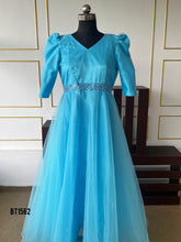 Load image into Gallery viewer, BT1562 Enchanted Azure Elegance: A Fairy Tale Pair