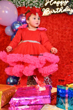 Load image into Gallery viewer, BT1813 Crimson Joy Festive Frock - Celebrate in Style