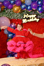 Load image into Gallery viewer, BT1813 Crimson Joy Festive Frock - Celebrate in Style