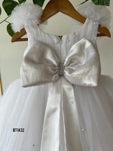 Load image into Gallery viewer, BT1432 Angelic White Feathered Princess Gown with Diamanté Detail