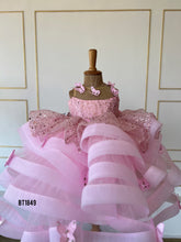 Load image into Gallery viewer, BT1849 Fluttering Fantasy: Enchanted Garden Pink Butterfly Dress