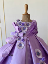 Load image into Gallery viewer, BT1852 Lavender Elegance Gown - Enchanting Whirls of Purple Splendor!