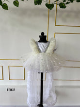 Load image into Gallery viewer, BT1437 Star Theme White Party Wear Frock
