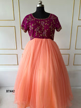 Load image into Gallery viewer, BT1442 "Sunkissed Coral Bloom - Mom & Babe Festive Duo