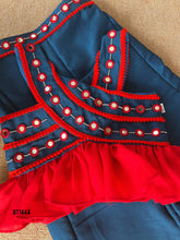 Load image into Gallery viewer, BT1444 Mirror Work Ethnic Crop Top and Palazzo Set