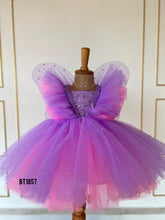 Load image into Gallery viewer, BT1857 Twilight Butterfly Party Dress - Whispers of Dusk and Dance!
