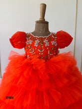 Load image into Gallery viewer, BT1859 Sunset Bloom - Vibrant Party Frock

