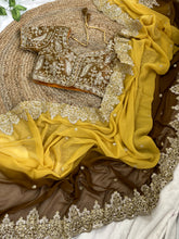 Load image into Gallery viewer, Soft Georgette Silk Saree