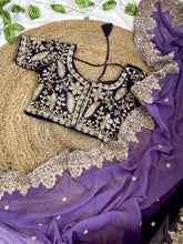 Load image into Gallery viewer, Soft Georgette Silk Saree