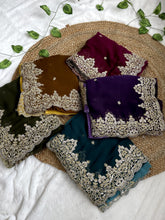 Load image into Gallery viewer, Soft Georgette Silk Saree