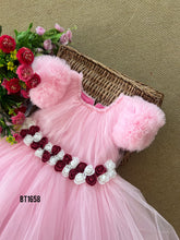 Load image into Gallery viewer, BT1658 Pink Petal Princess Tutu Dress