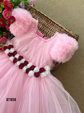 Load image into Gallery viewer, BT1658 Pink Petal Princess Tutu Dress