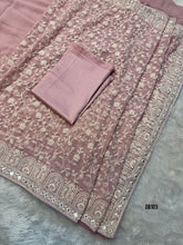 Load image into Gallery viewer, DB103 Ethereal Elegance Saree - Opulent Mother's Ensemble