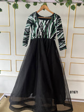 Load image into Gallery viewer, BT1671 Enchanted Ebony Jungle Gown Set - Mommy & Me Elegance
