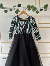 Load image into Gallery viewer, BT1671 Enchanted Ebony Jungle Gown Set - Mommy & Me Elegance