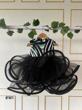 Load image into Gallery viewer, BT1671 Midnight Sequin Swirl Party Dress for Little Trendsetters