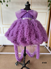 Load image into Gallery viewer, BT1459 Lavender Luxe Ruffle Dress - Let Her Shine on Her Big Day!