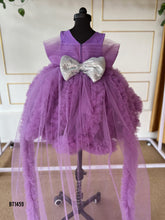 Load image into Gallery viewer, BT1459 Lavender Luxe Ruffle Dress - Let Her Shine on Her Big Day!