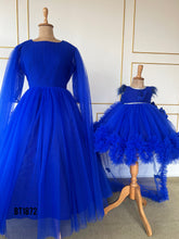 Load image into Gallery viewer, BT1872 Blue Harmony: Mother & Child Matched Elegance Set