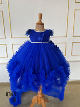 Load image into Gallery viewer, BT1872 Royal Blue Rapture: Sapphire Soirée Dress
