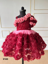 Load image into Gallery viewer, BT1469 Enchanted Rose Garden Party Dress